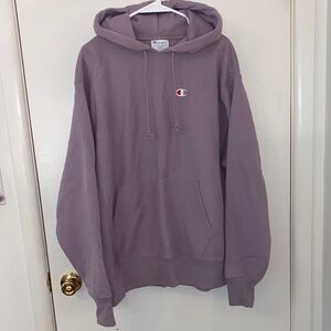 Champion Men's Lavender Hoodie Oversized Women’s Hoodie Comfy
